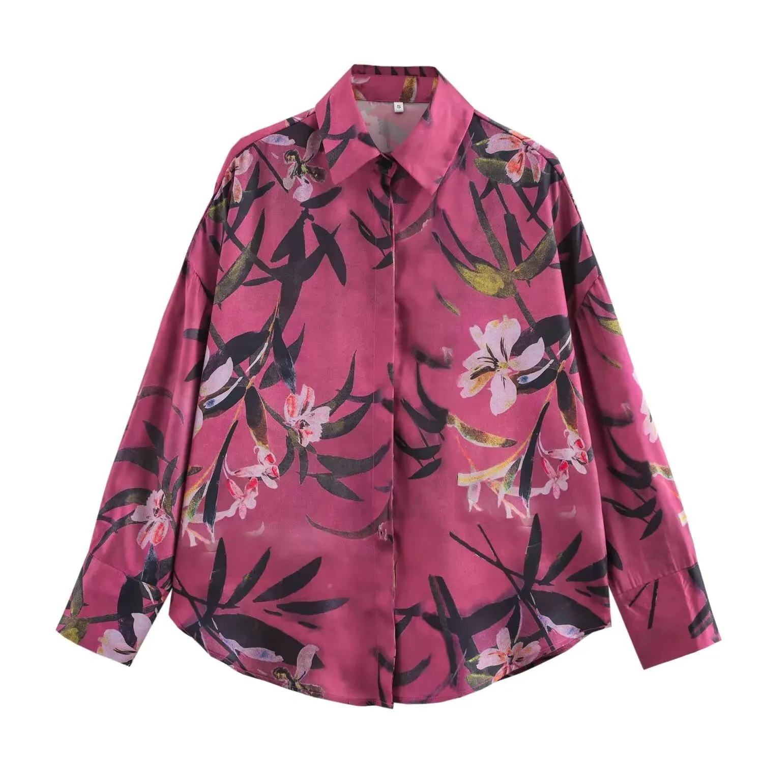 Amelia Floral Long Sleeve Blouse  Timeless Floral Daywear for Spring & Summer