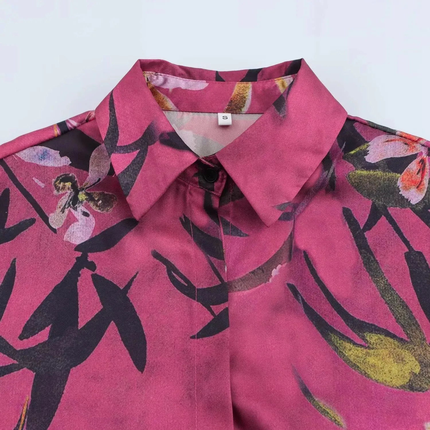 Amelia Floral Long Sleeve Blouse  Timeless Floral Daywear for Spring & Summer