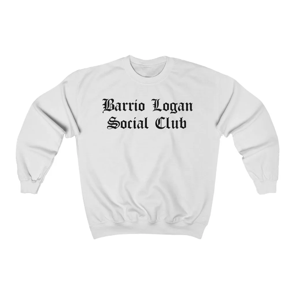 Barrio Logan Social Club Unisex Heavy Blend Crewneck Sweatshirt