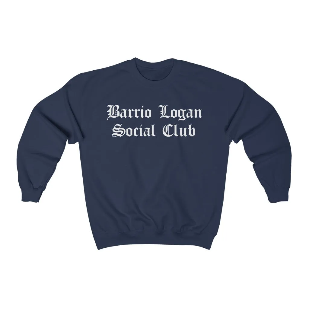 Barrio Logan Social Club Unisex Heavy Blend Crewneck Sweatshirt