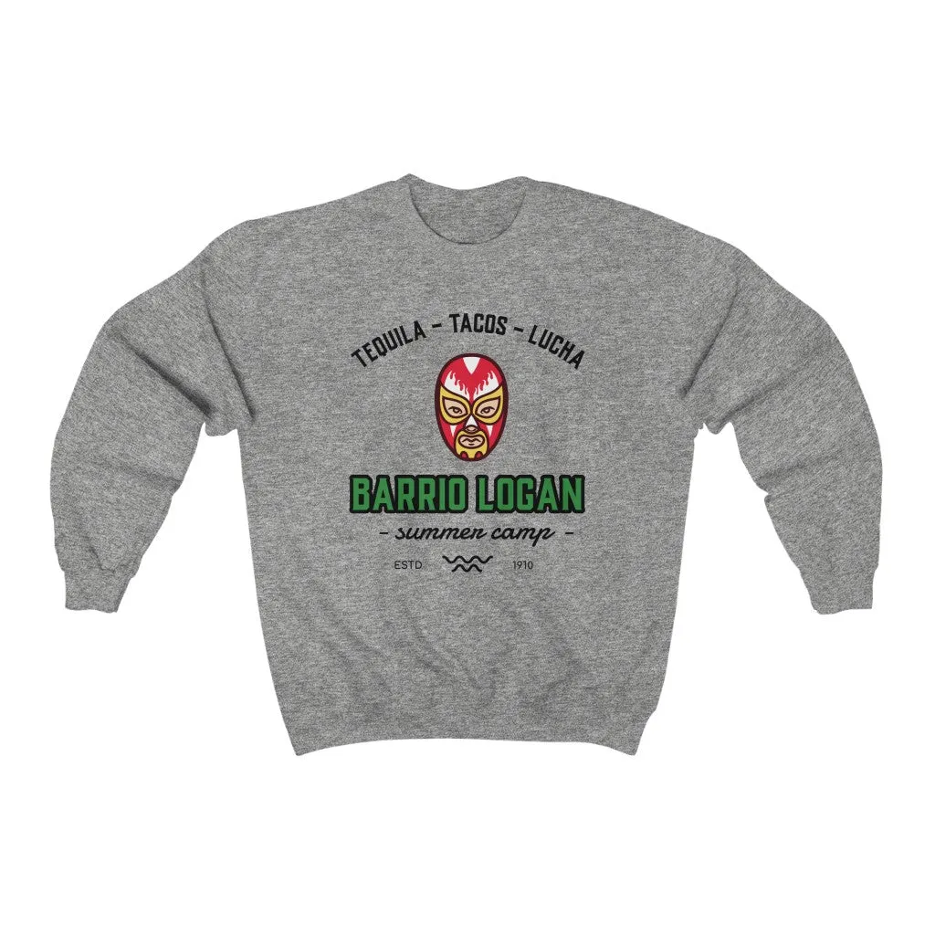 Barrio Logan Summer Camp Unisex Heavy Blend Crewneck Sweatshirt