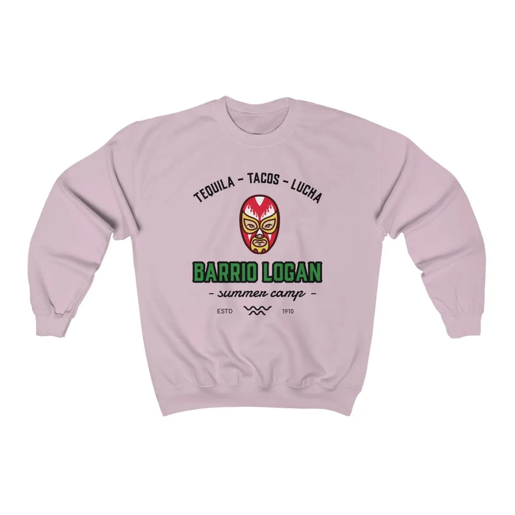 Barrio Logan Summer Camp Unisex Heavy Blend Crewneck Sweatshirt