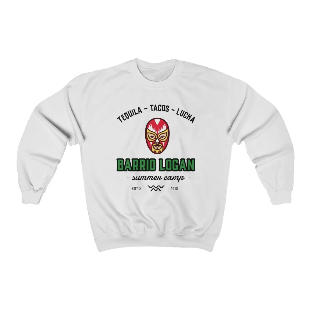 Barrio Logan Summer Camp Unisex Heavy Blend Crewneck Sweatshirt