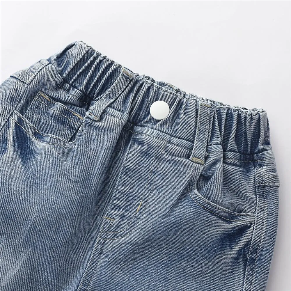 Boys Stylish Pocket Daily Jeans Wholesale