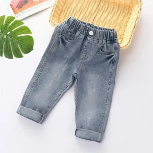 Boys Stylish Pocket Daily Jeans Wholesale