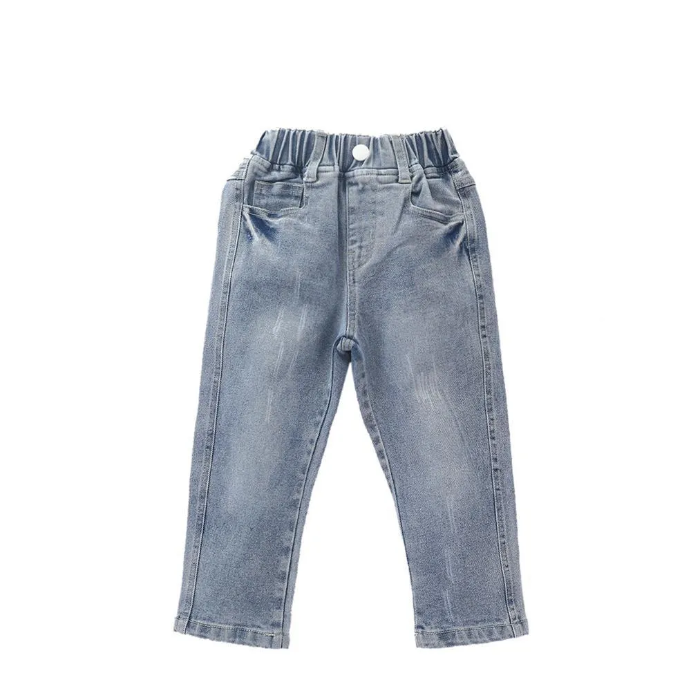 Boys Stylish Pocket Daily Jeans Wholesale