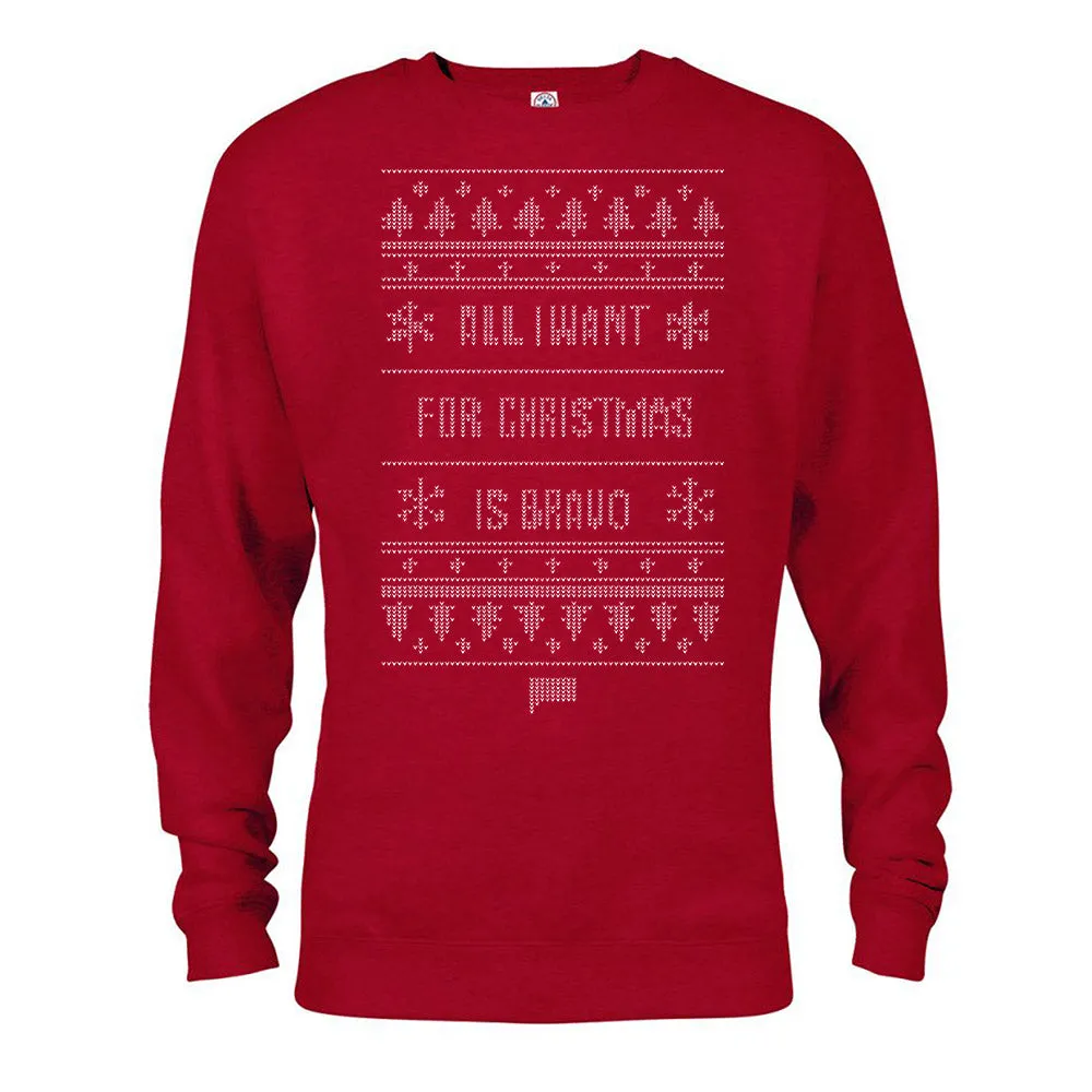 Bravo Ugly Christmas Crew Neck Sweatshirt
