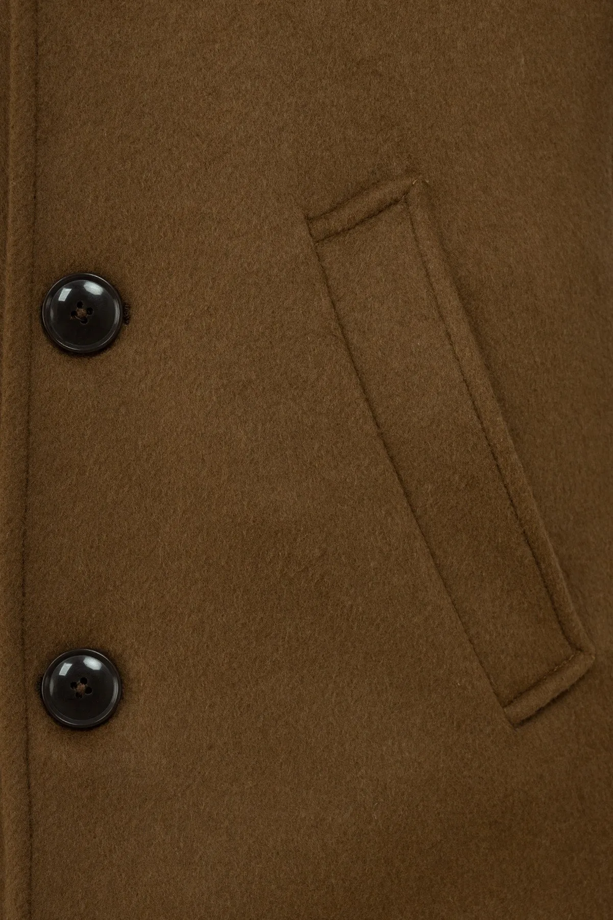 Café Noir Felt Coat with removable padded piece
