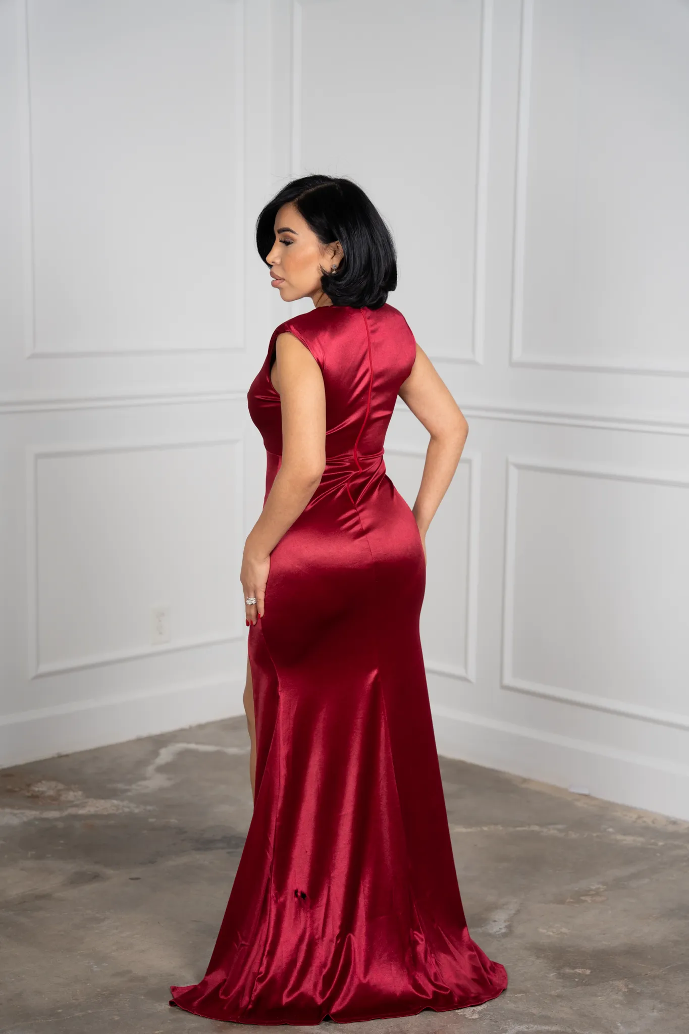 Chris - Red Long Gala Dress