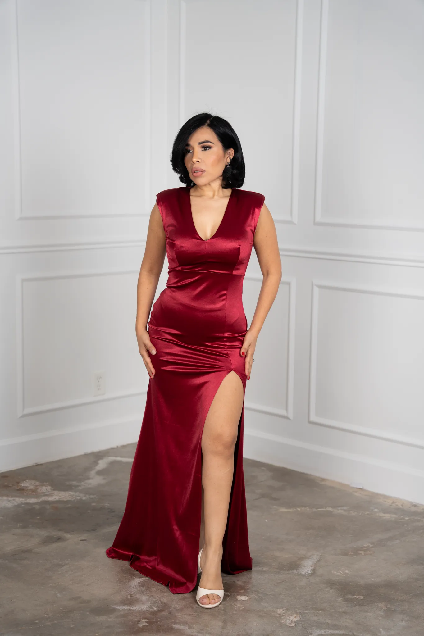 Chris - Red Long Gala Dress