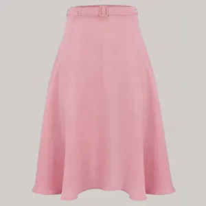 Circle Skirt in Blossom Pink