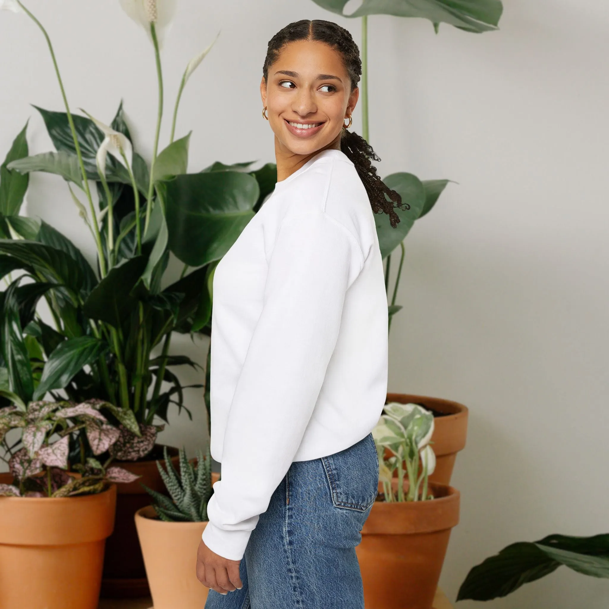 Cozy Crewneck "cheery colors"