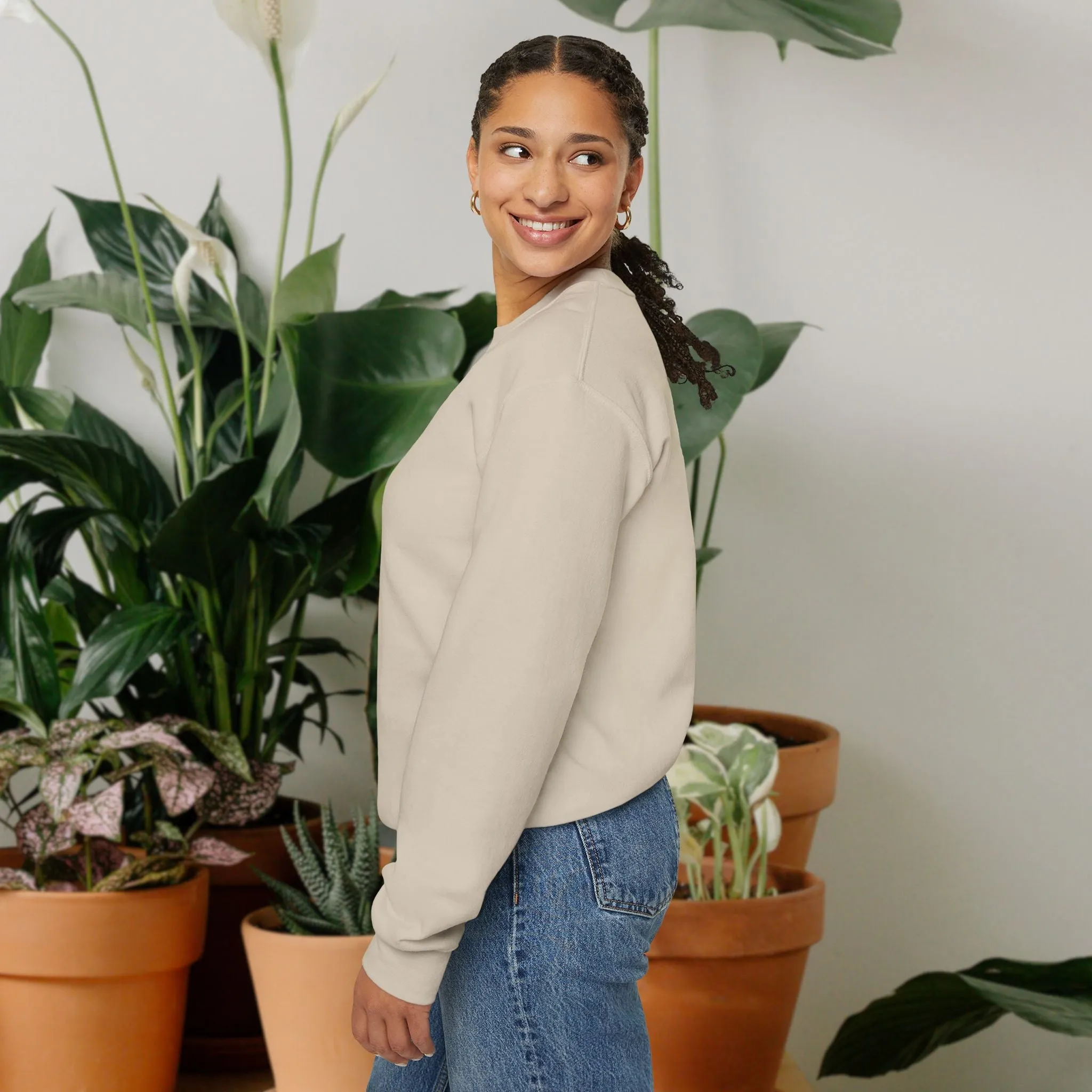Cozy Crewneck "cheery colors"