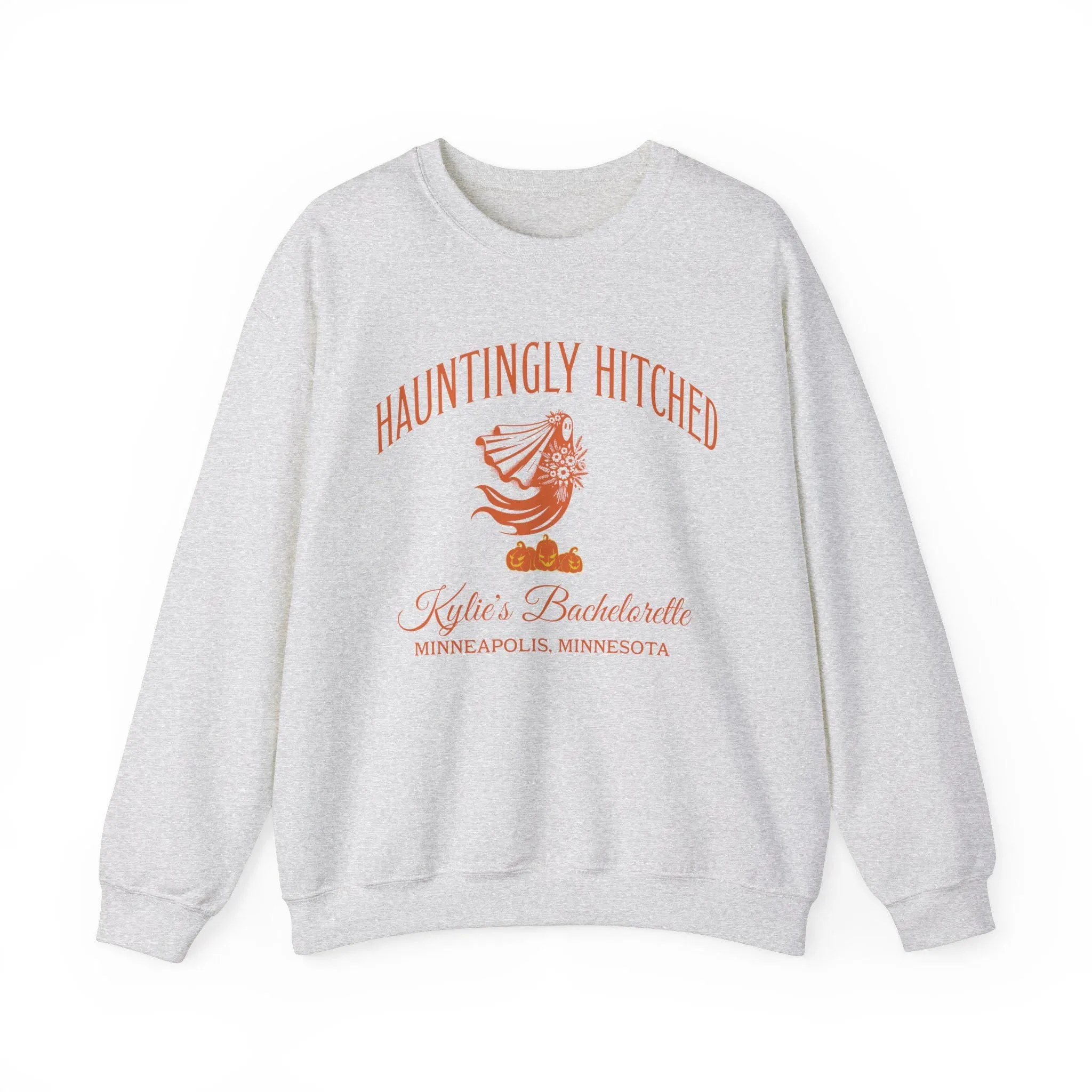 Custom Halloween Bachelorette Sweatshirt, Personalized Spooky Ghost Bachelorette Shirts, Fall Winter Wedding Gift, Bridesmaids Proposal Gift