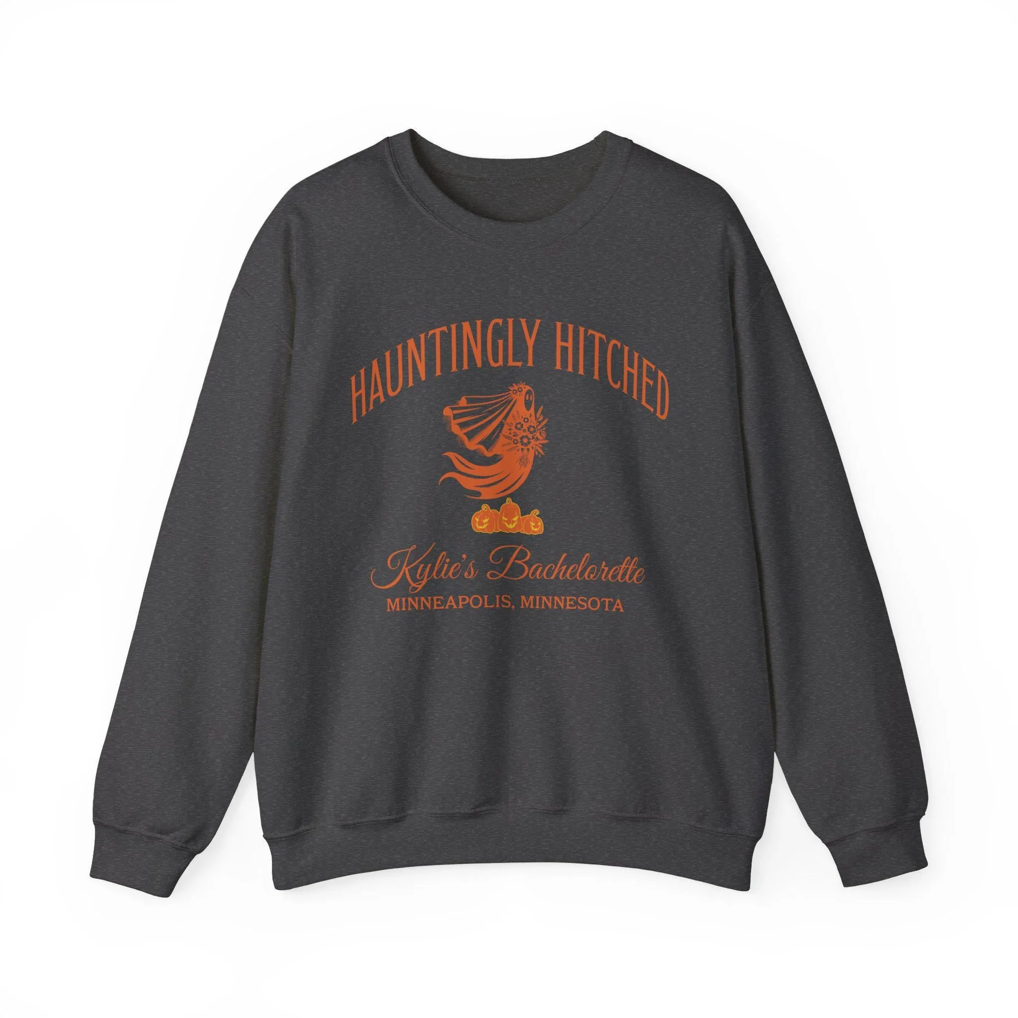 Custom Halloween Bachelorette Sweatshirt, Personalized Spooky Ghost Bachelorette Shirts, Fall Winter Wedding Gift, Bridesmaids Proposal Gift