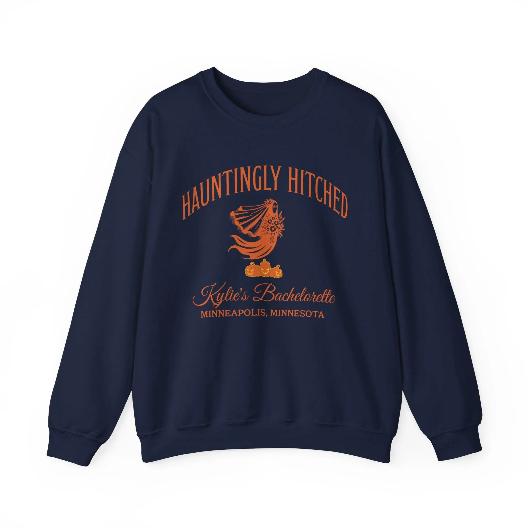 Custom Halloween Bachelorette Sweatshirt, Personalized Spooky Ghost Bachelorette Shirts, Fall Winter Wedding Gift, Bridesmaids Proposal Gift