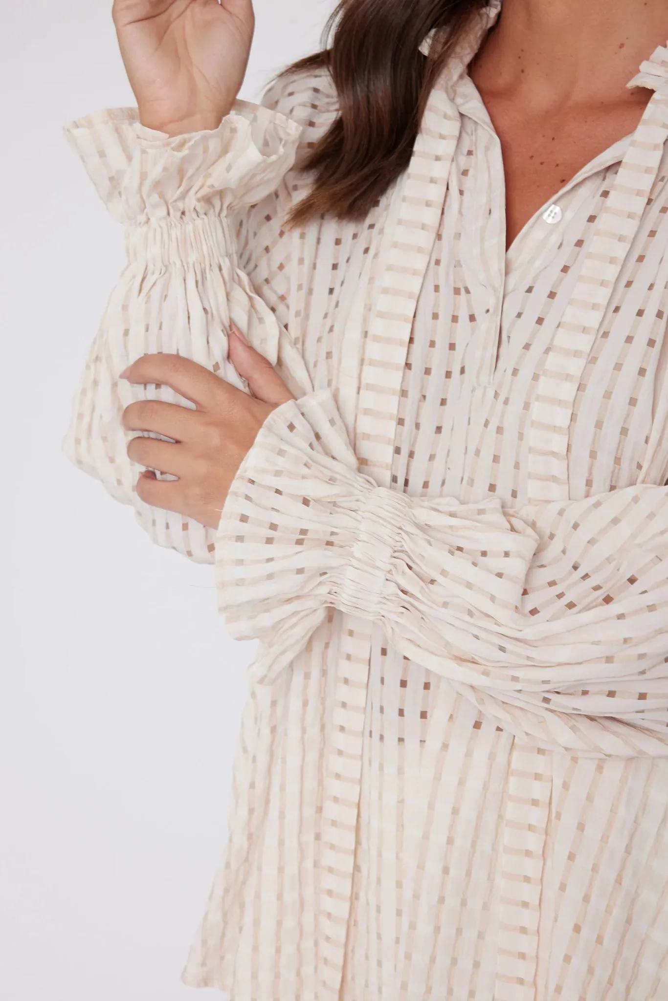 Danill Chequer Blouse