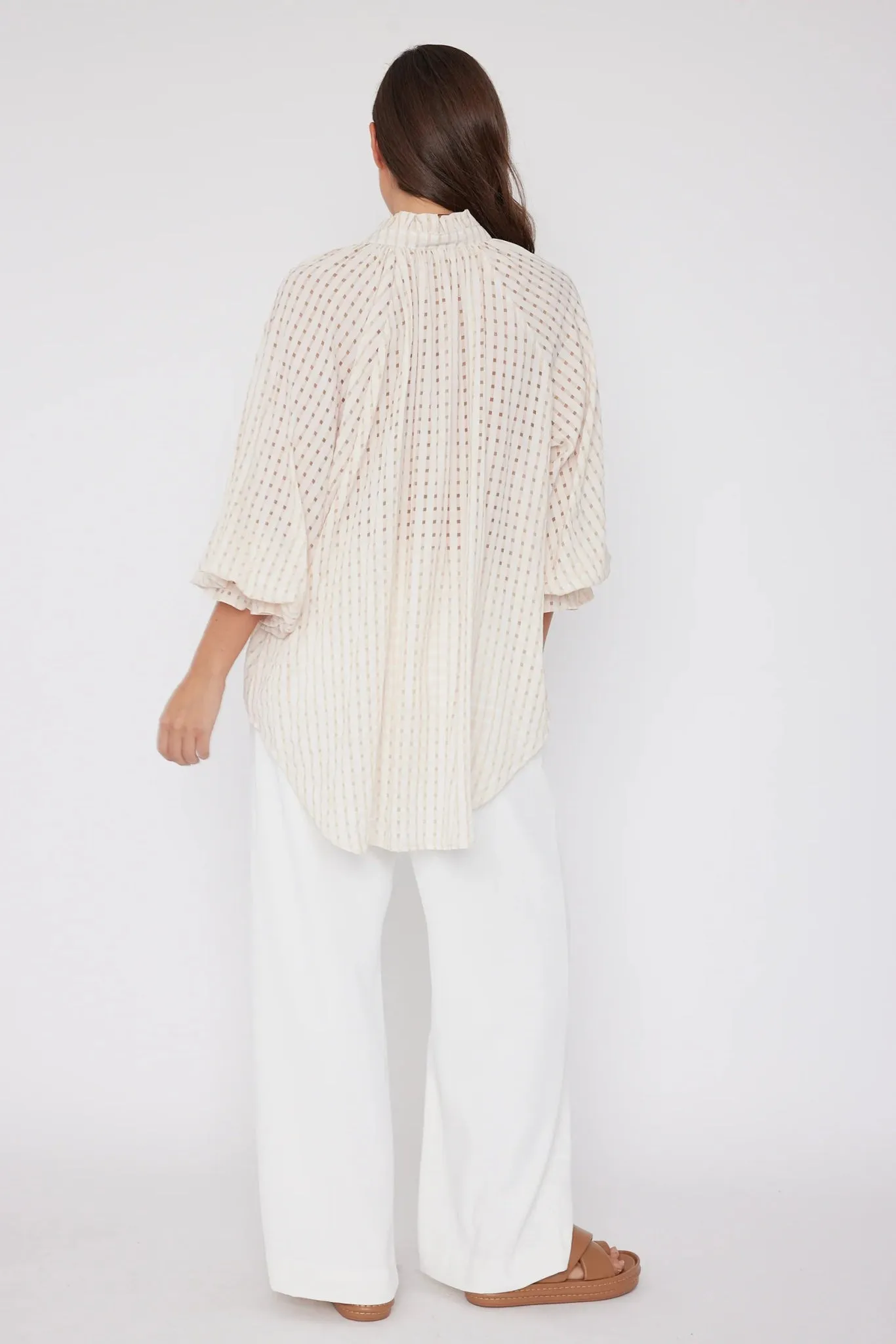 Danill Chequer Blouse