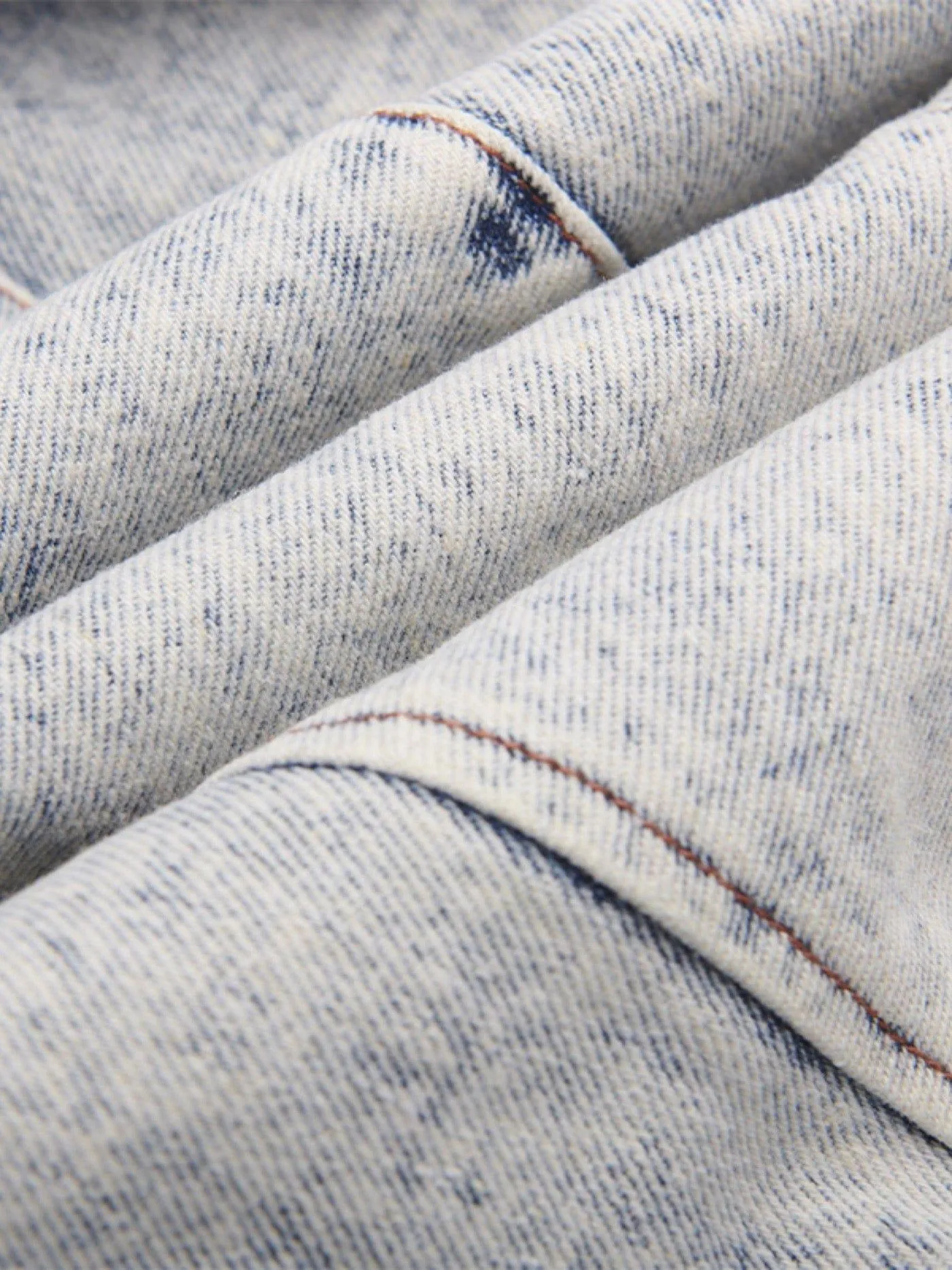 DND4DES Deconstructed Rose Petals Washed Jeans