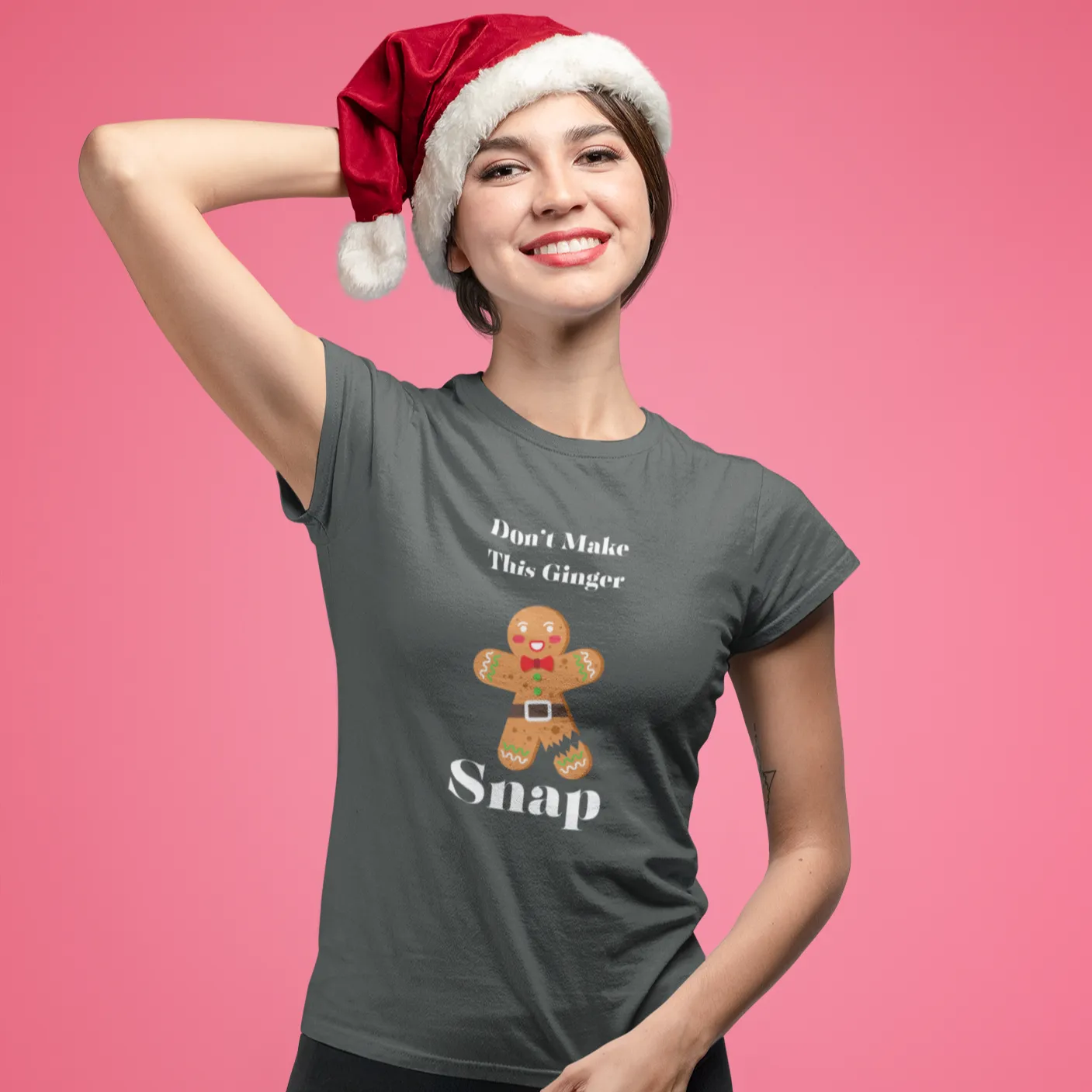 Don't Make This Ginger Snap, Gingerbread Christmas Coffee Shirt, Christmas coffee Sweatshirt, women Holiday sweater, Xmas Tee, Coffee Lover