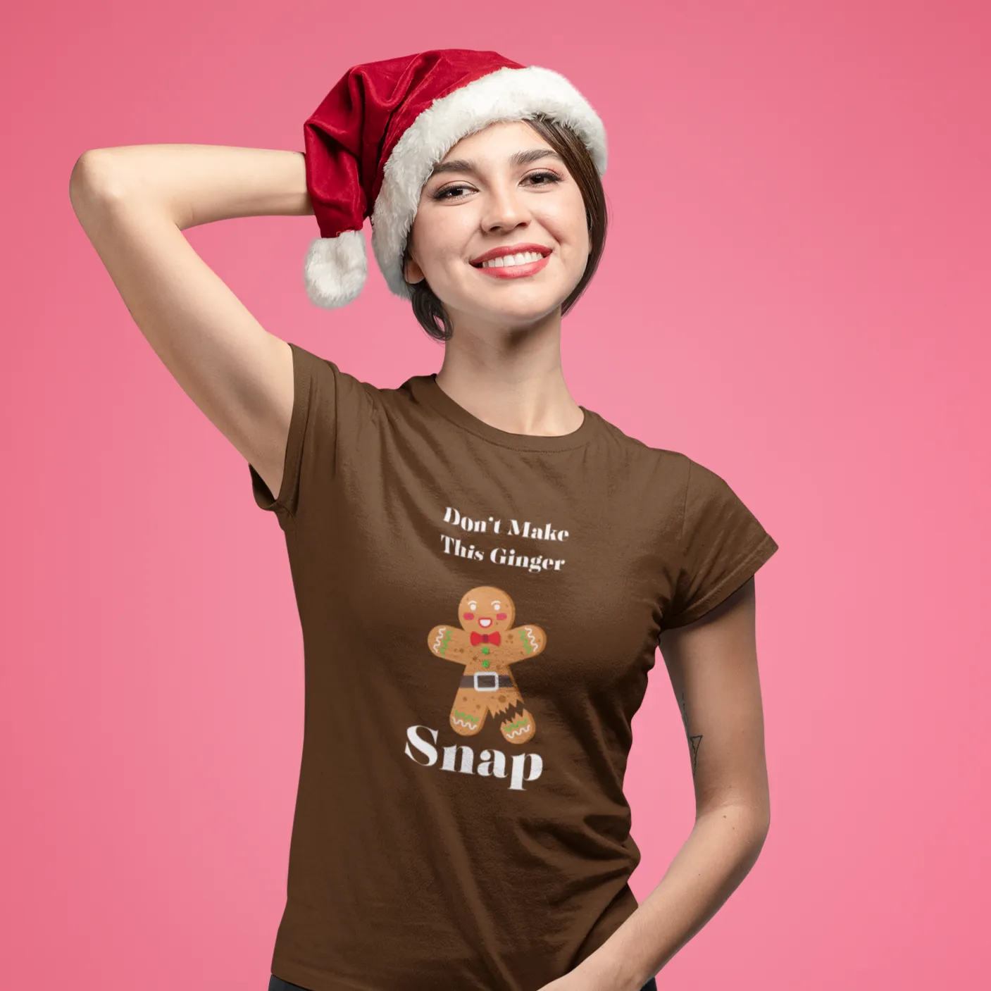 Don't Make This Ginger Snap, Gingerbread Christmas Coffee Shirt, Christmas coffee Sweatshirt, women Holiday sweater, Xmas Tee, Coffee Lover