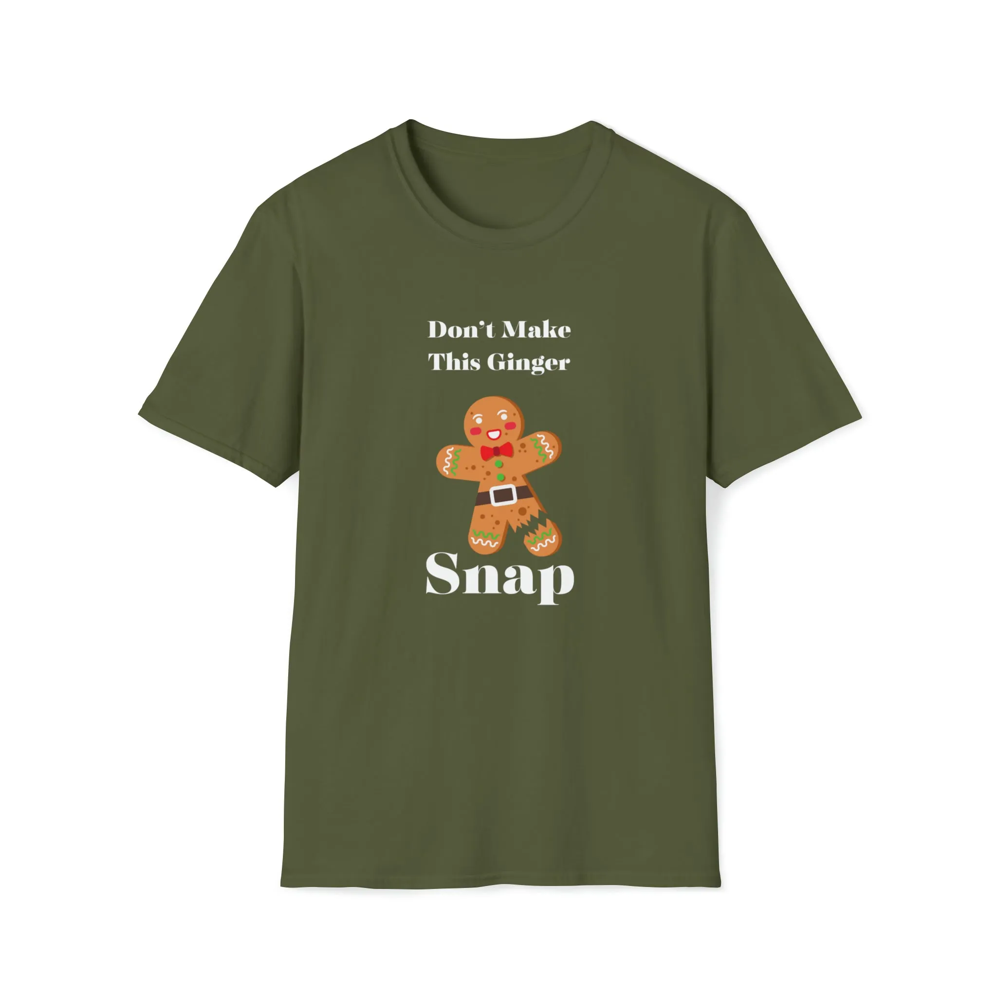 Don't Make This Ginger Snap, Gingerbread Christmas Coffee Shirt, Christmas coffee Sweatshirt, women Holiday sweater, Xmas Tee, Coffee Lover