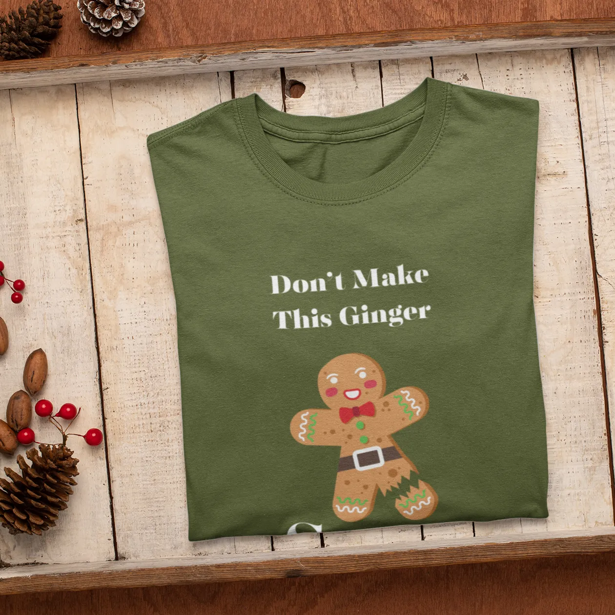 Don't Make This Ginger Snap, Gingerbread Christmas Coffee Shirt, Christmas coffee Sweatshirt, women Holiday sweater, Xmas Tee, Coffee Lover