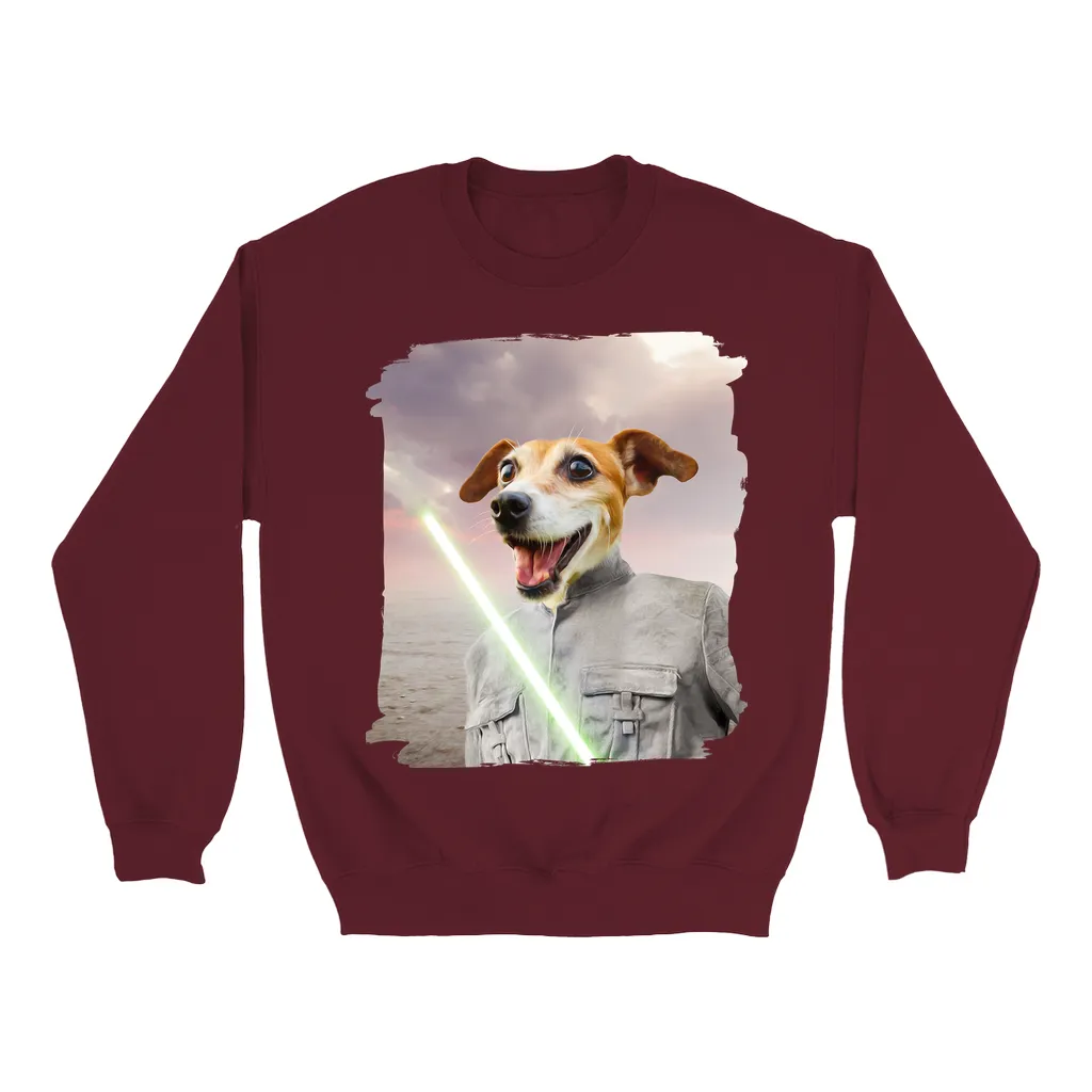 FLUKE CARCHASER - Custom Pet Portrait Epic Sweatshirt