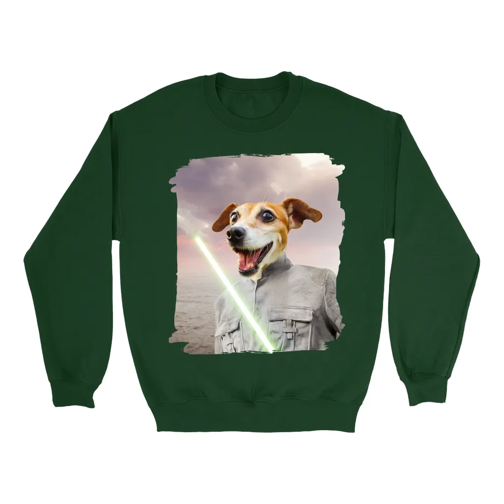 FLUKE CARCHASER - Custom Pet Portrait Epic Sweatshirt