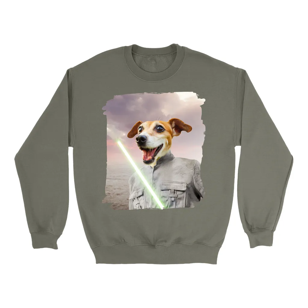FLUKE CARCHASER - Custom Pet Portrait Epic Sweatshirt