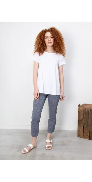 Foil's Signature Printed 7/8 Pull On Trouser