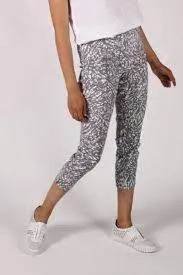 Foil's Signature Printed 7/8 Pull On Trouser
