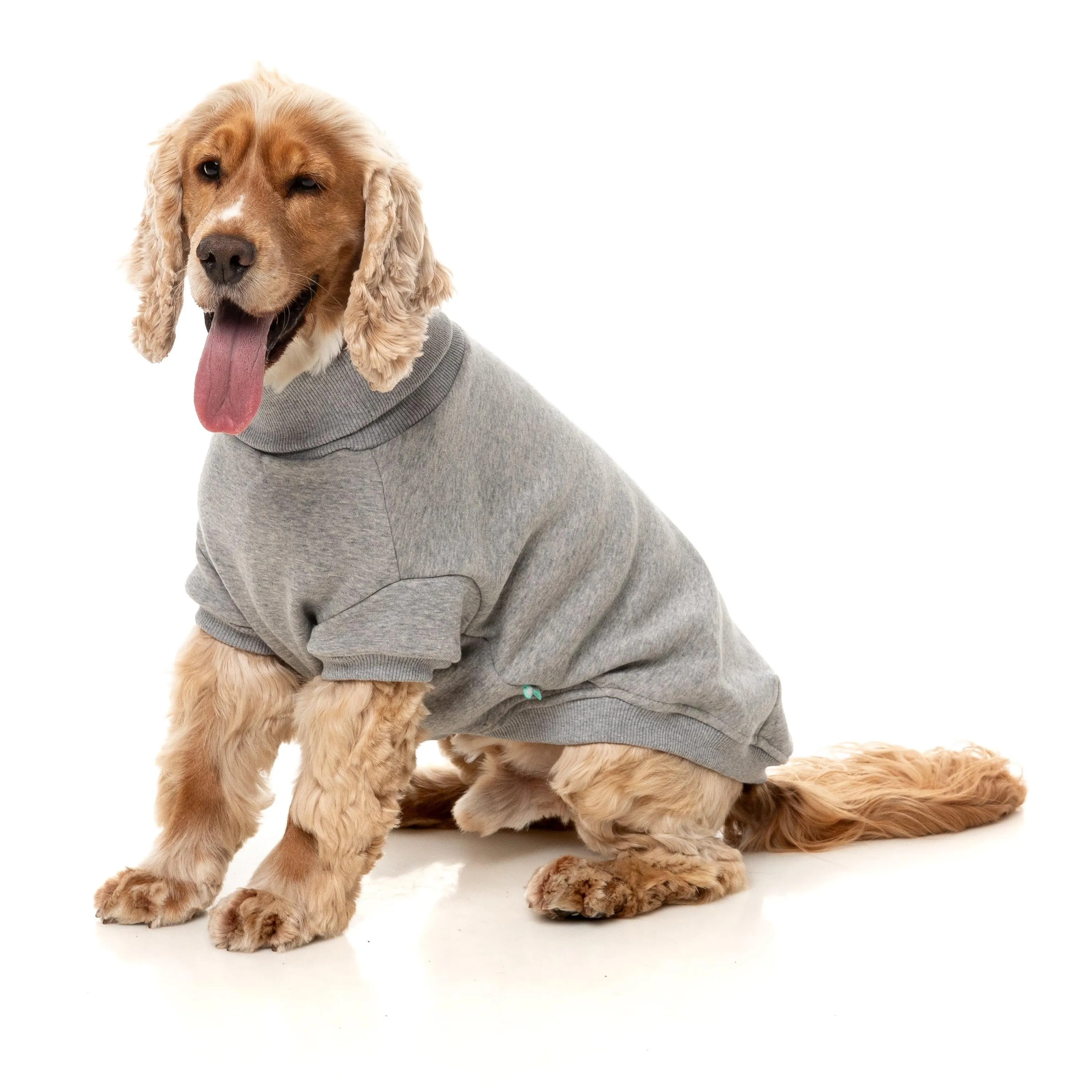 FuzzYard Dog Apparel Stevie 25 Sweater Grey Size 2 ^ ^