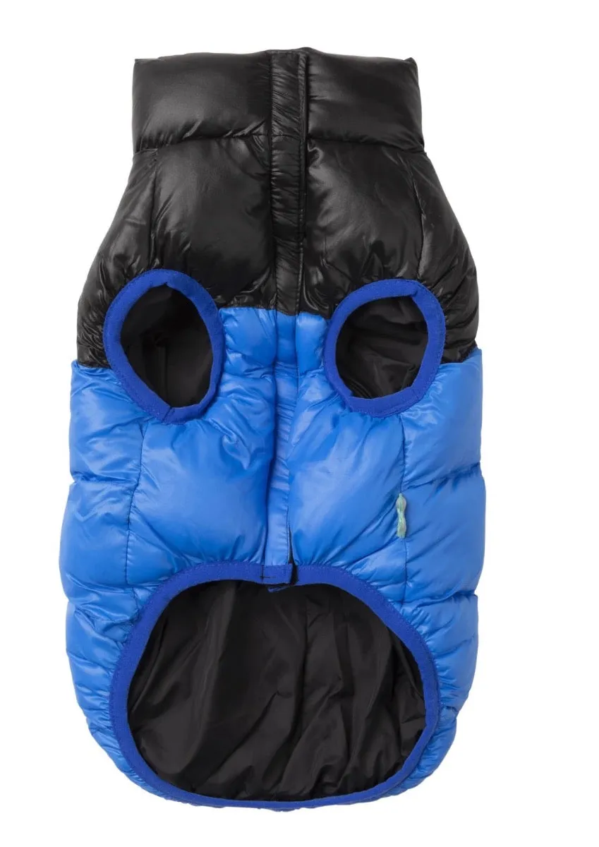 FuzzYard Harlem Puffer Dog Jacket - Blue