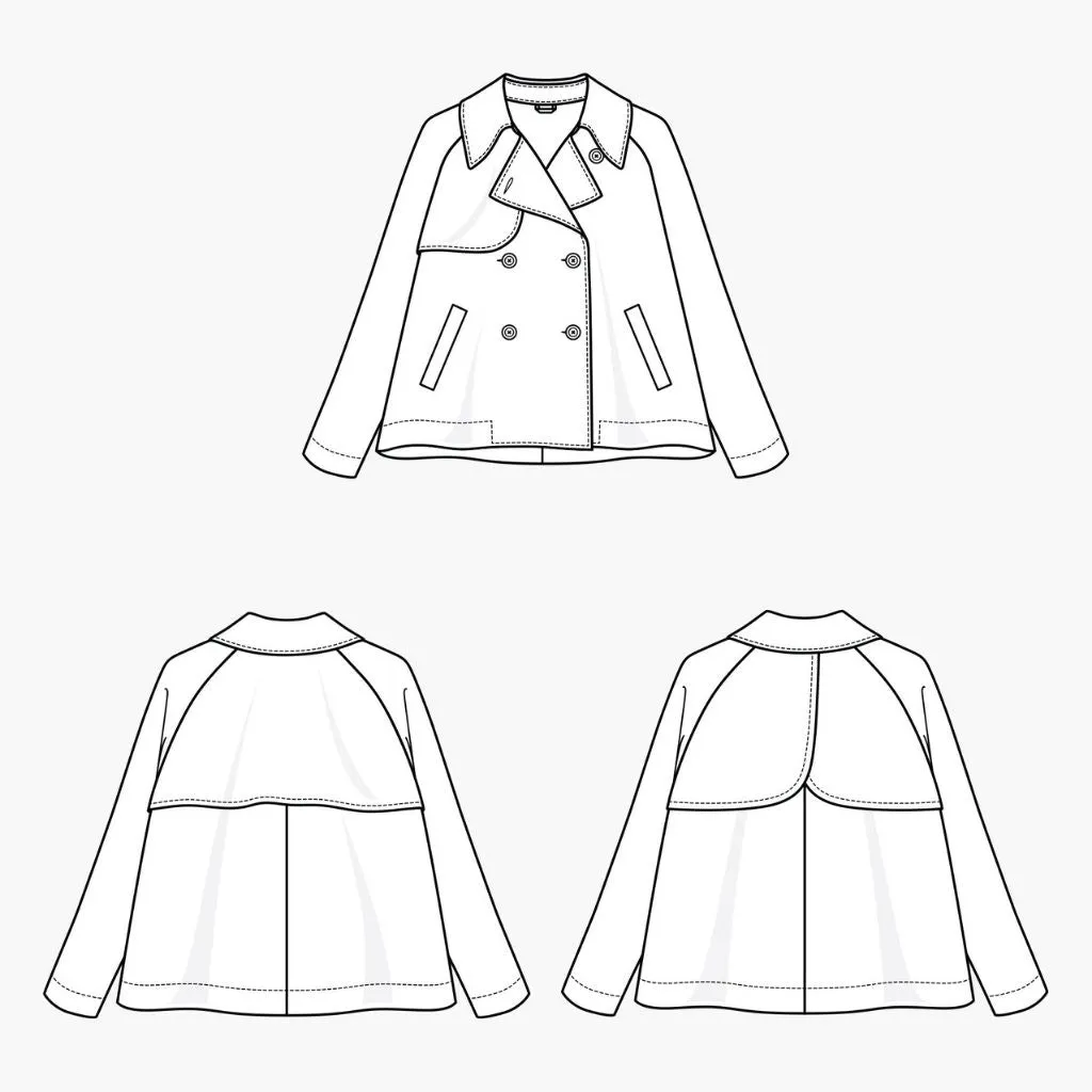 Grainline Studio Cortland Trench