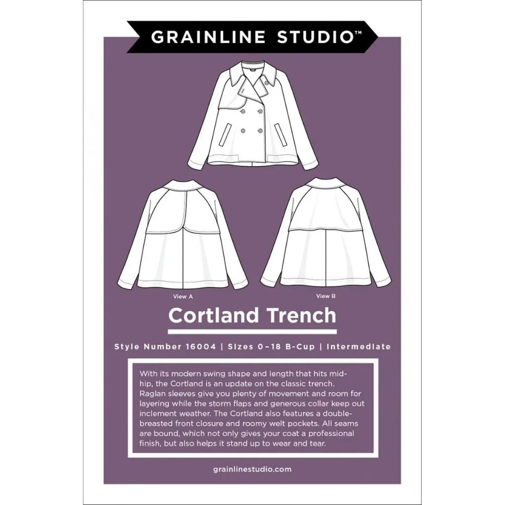 Grainline Studio Cortland Trench