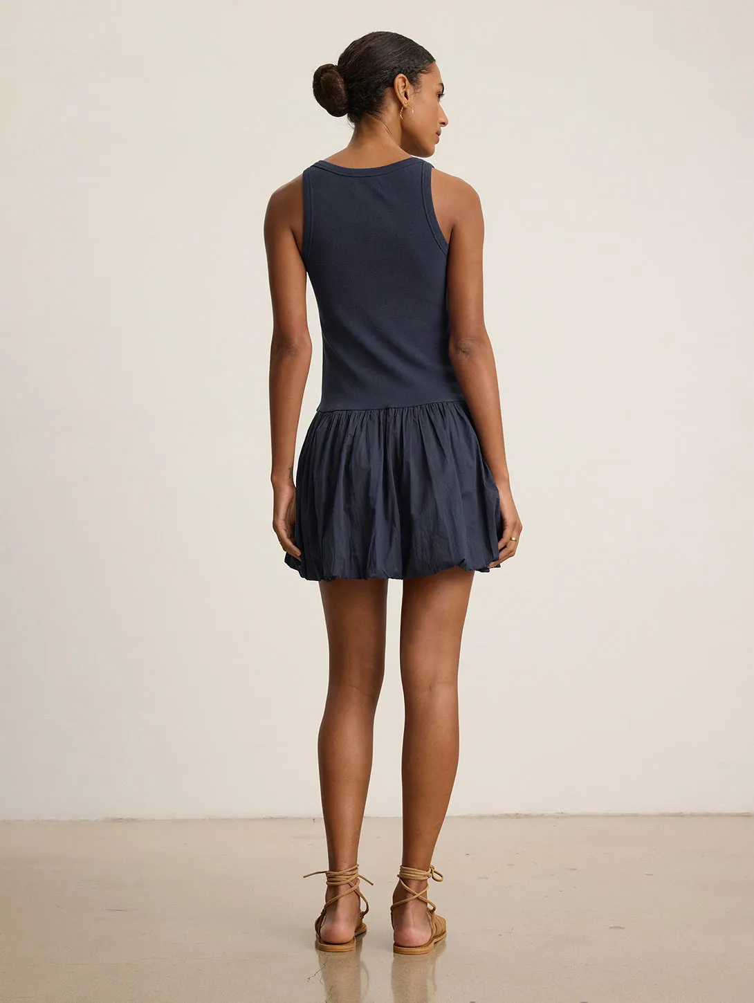 Isla Mini Tank Dress - Navy