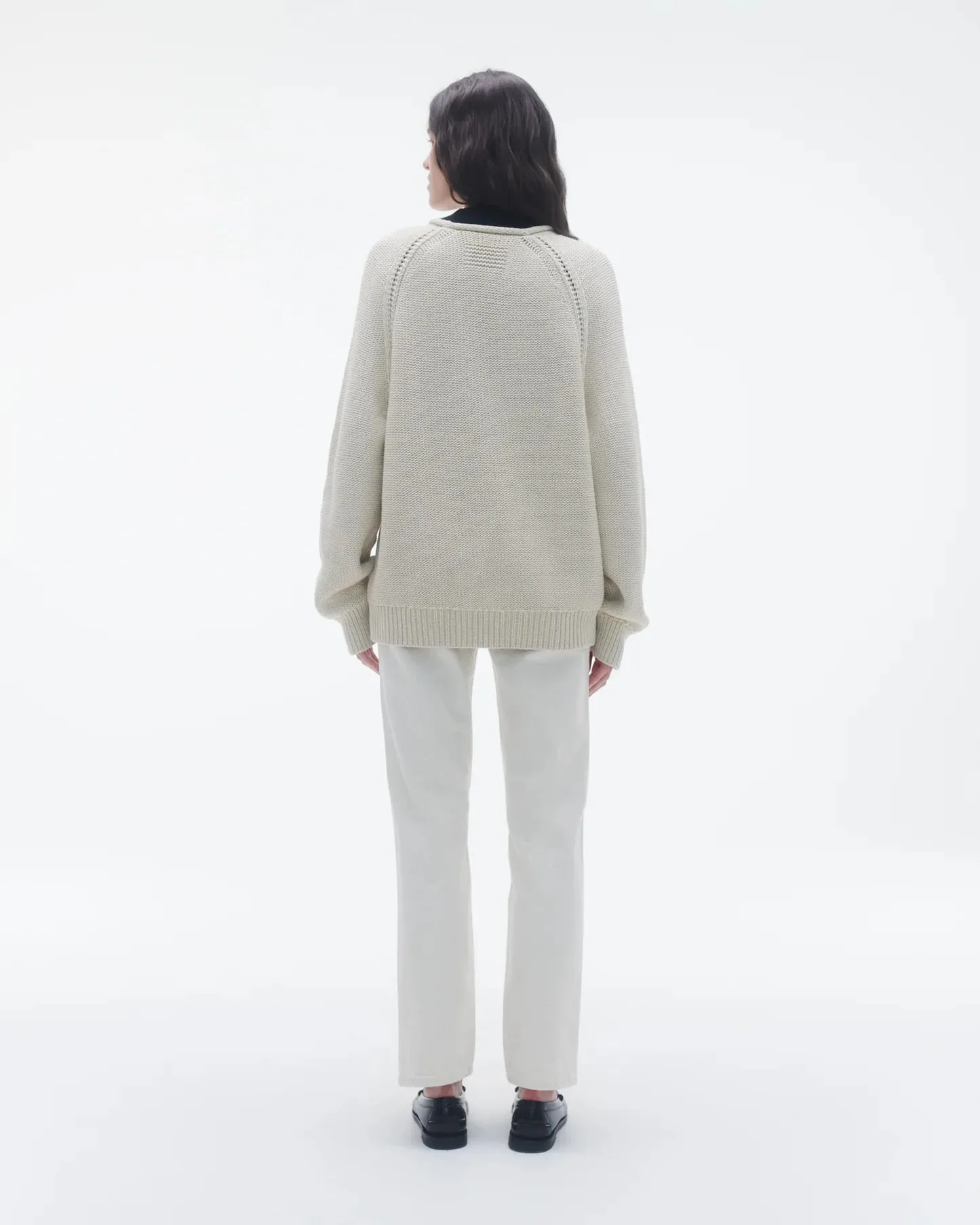 Island Rollneck in Ecru