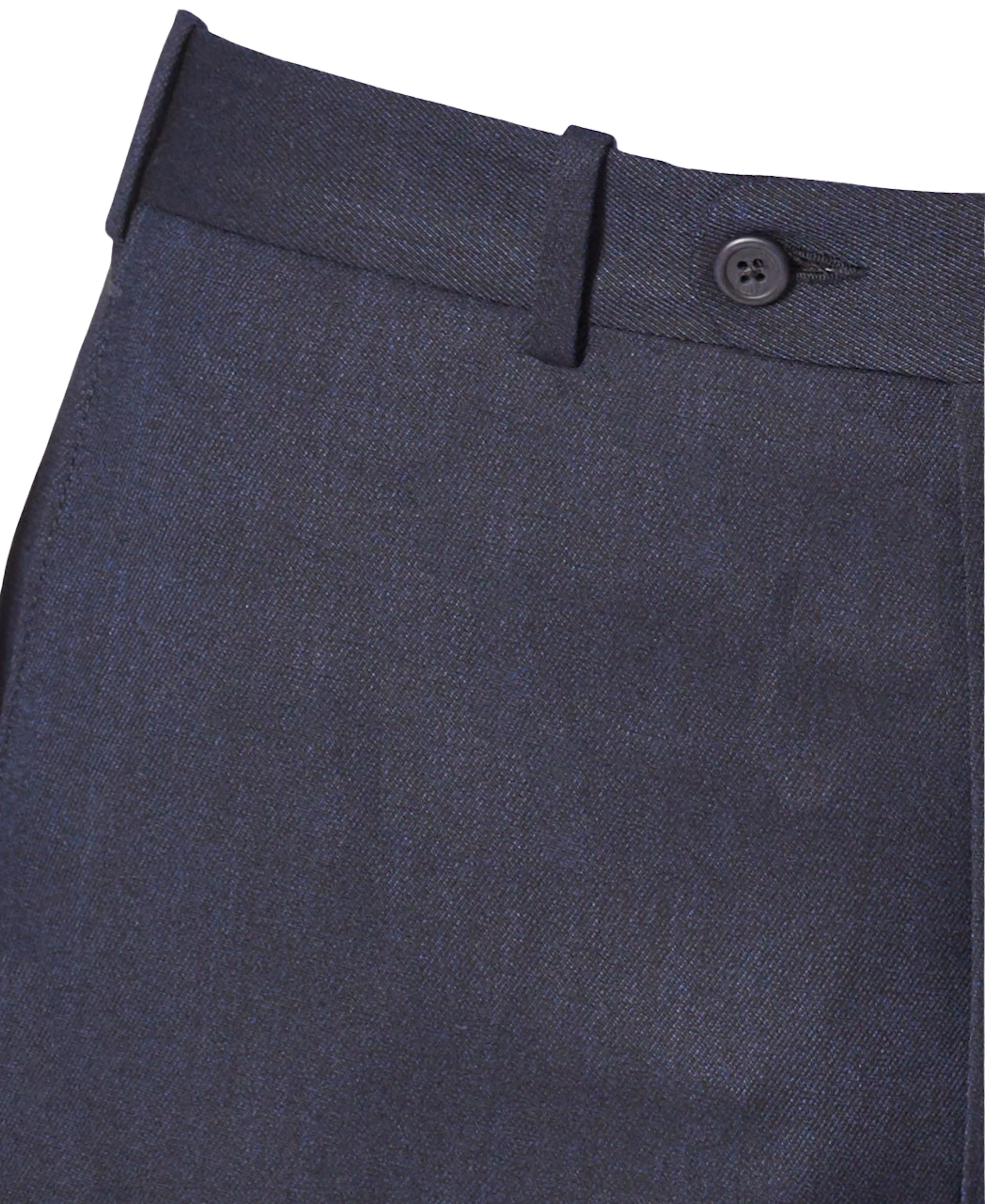 JB Britches Torino Model Wool-Stretch Twill Trousers - Navy