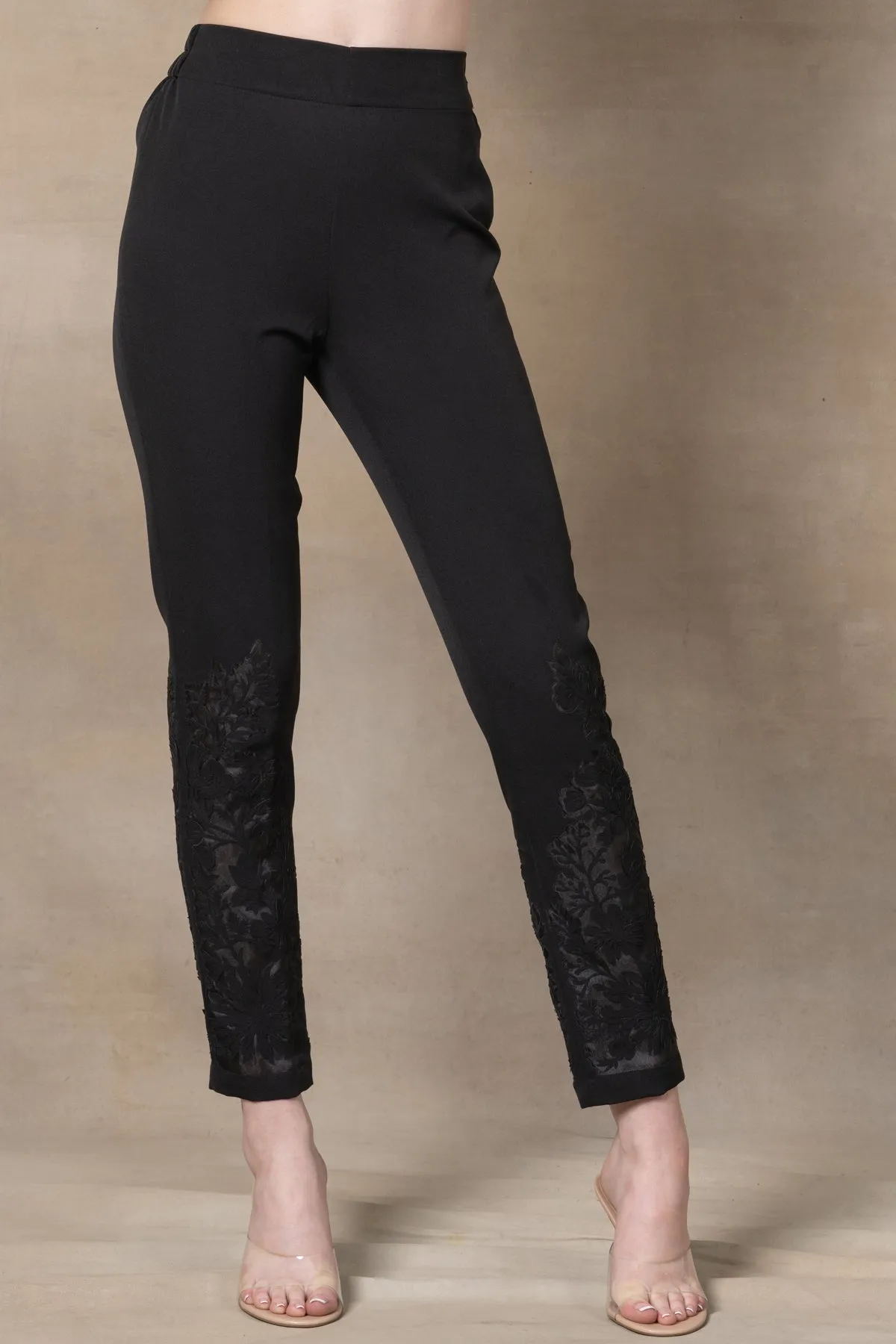 Lace Pants 51 Black