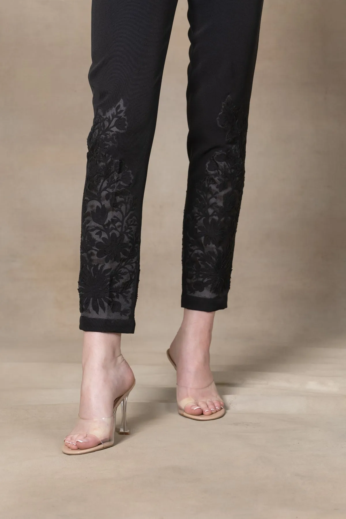 Lace Pants 51 Black