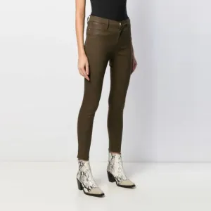 Le High Skinny Coated (Military Green)