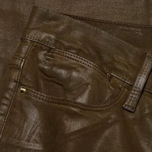 Le High Skinny Coated (Military Green)