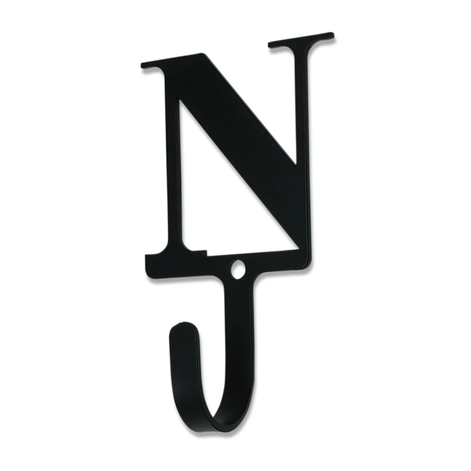 Letter N Wall Hook Small
