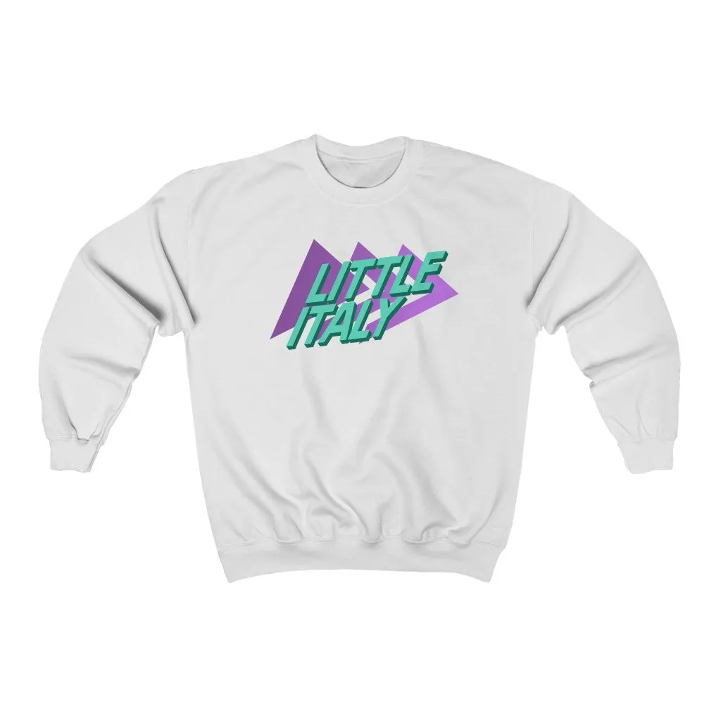 Little Italy 90s Style Unisex Heavy Blend Crewneck Sweatshirt