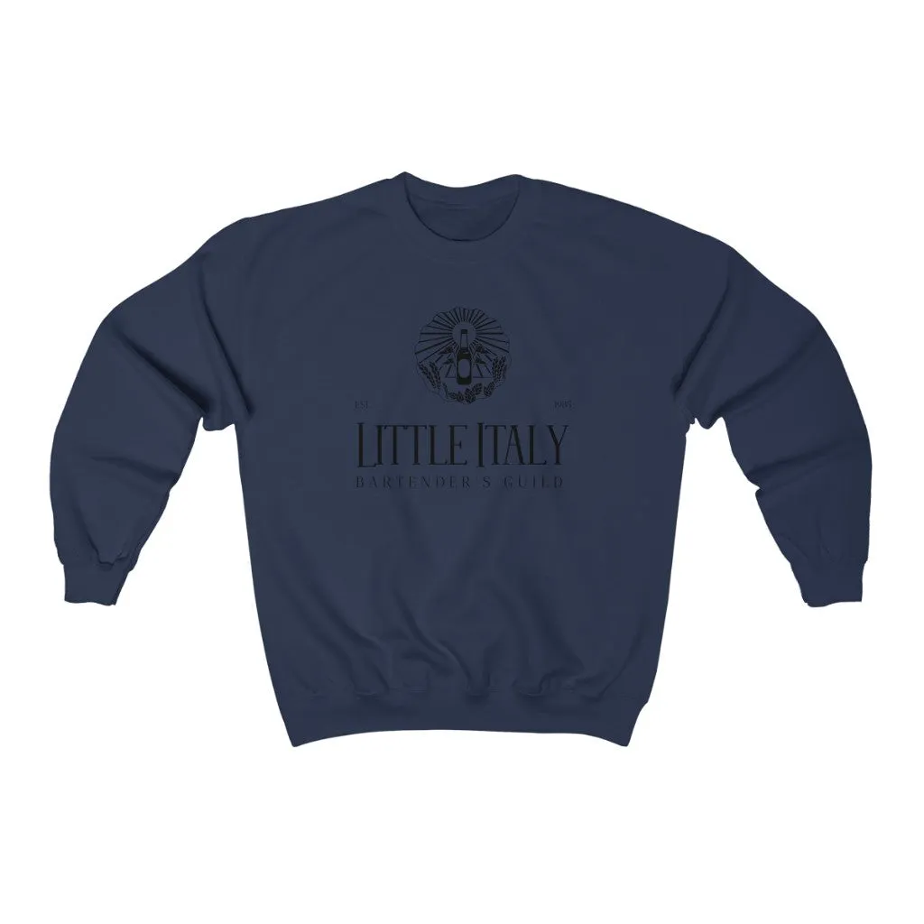 Little Italy Bartenders Guild Est. 1985 Unisex Heavy Blend Crewneck Sweatshirt