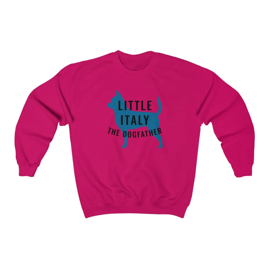 Little Italy "The Dogfather" Unisex Heavy Blend Crewneck Sweatshirt