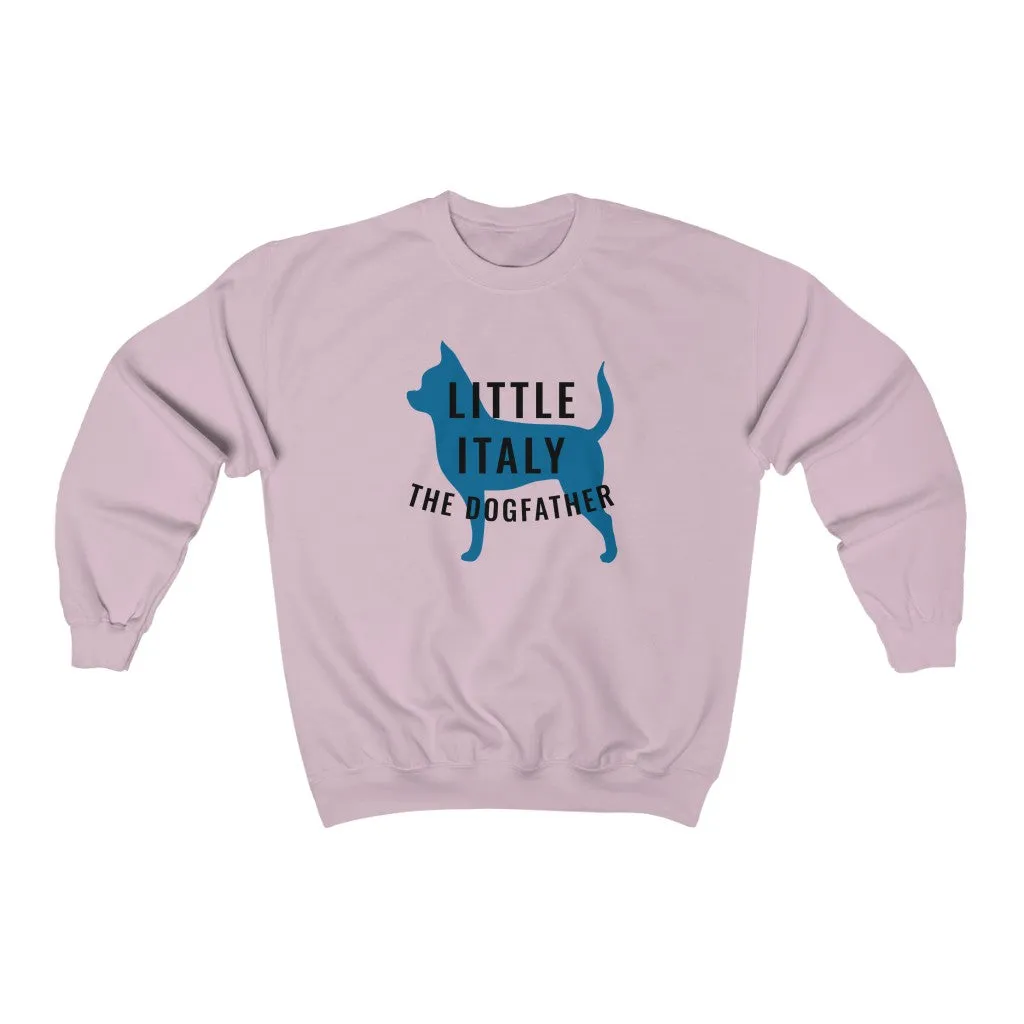 Little Italy "The Dogfather" Unisex Heavy Blend Crewneck Sweatshirt