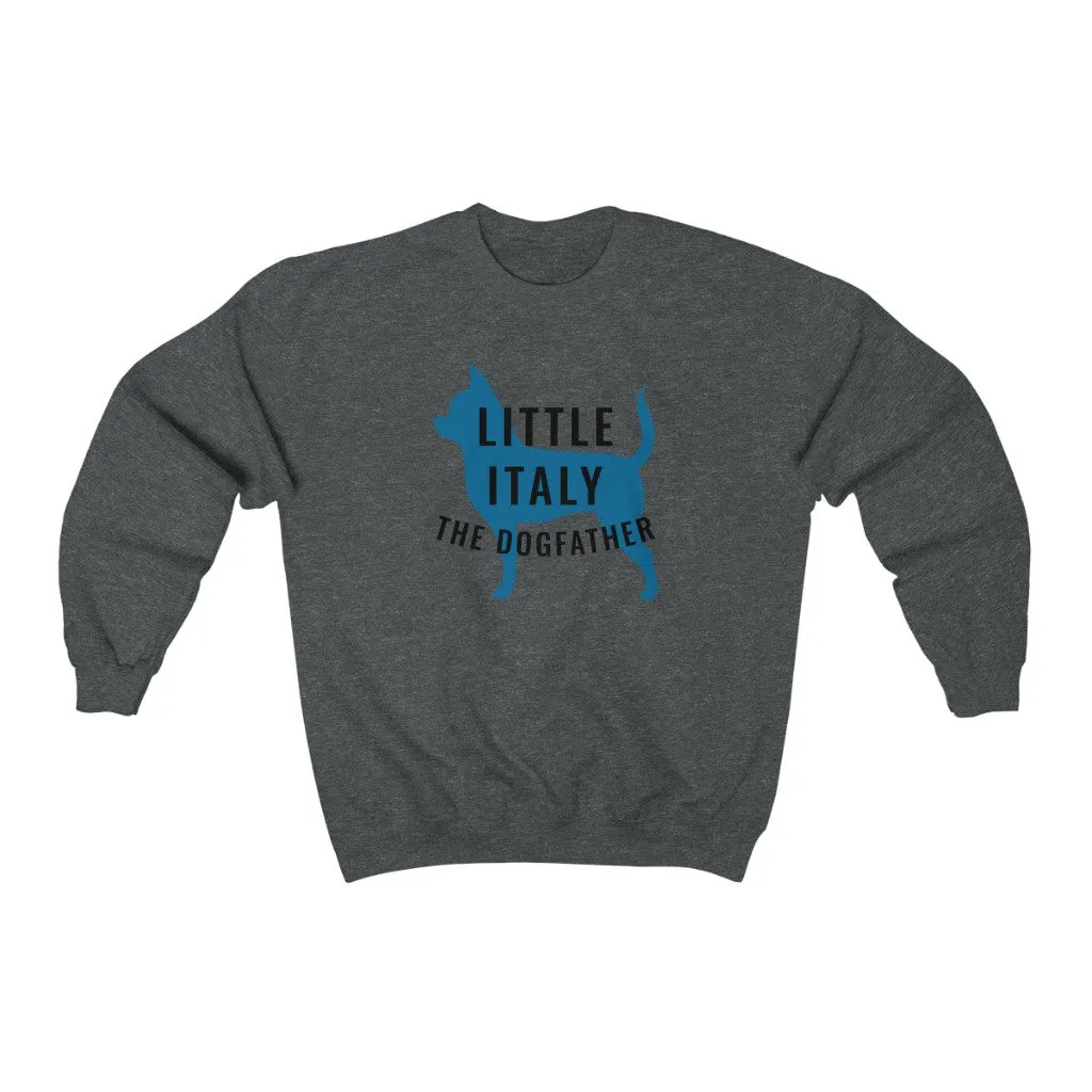 Little Italy "The Dogfather" Unisex Heavy Blend Crewneck Sweatshirt
