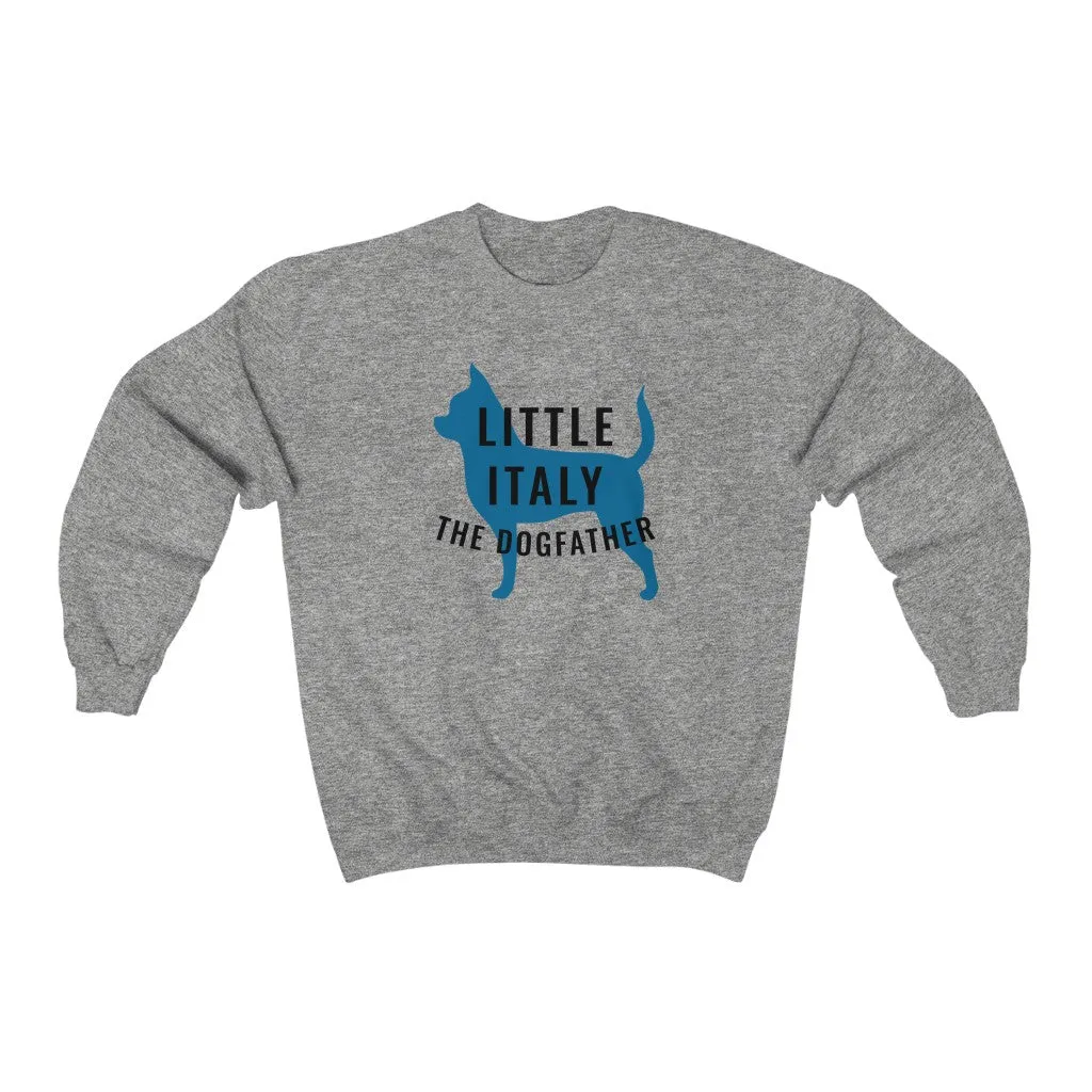 Little Italy "The Dogfather" Unisex Heavy Blend Crewneck Sweatshirt